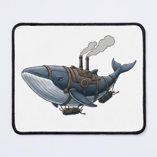 Item preview, Whale Shaped Airship designed and sold by Black Cat Matters.