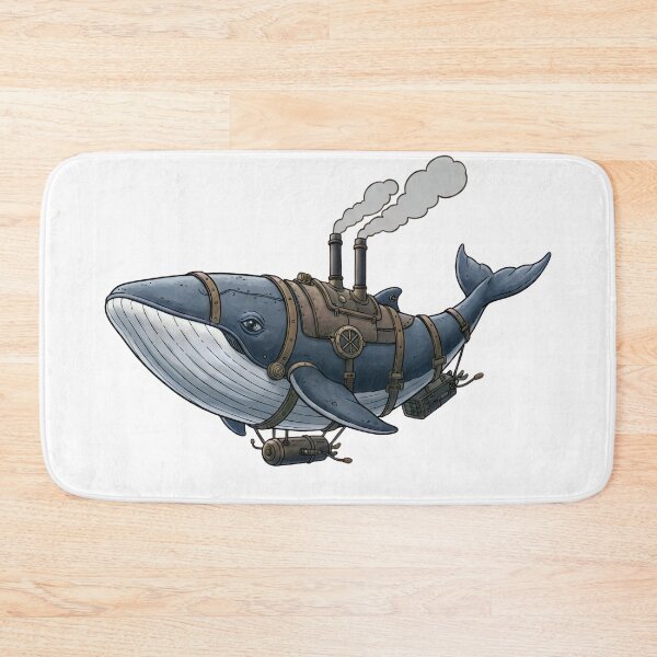 Item preview, Whale Shaped Airship designed and sold by Black Cat Matters.