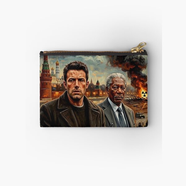 Item preview, The Sum of All Fears Retro Geopolitical Suspense Thriller Tribute Art Movie Poster designed and sold by Art's Diner.