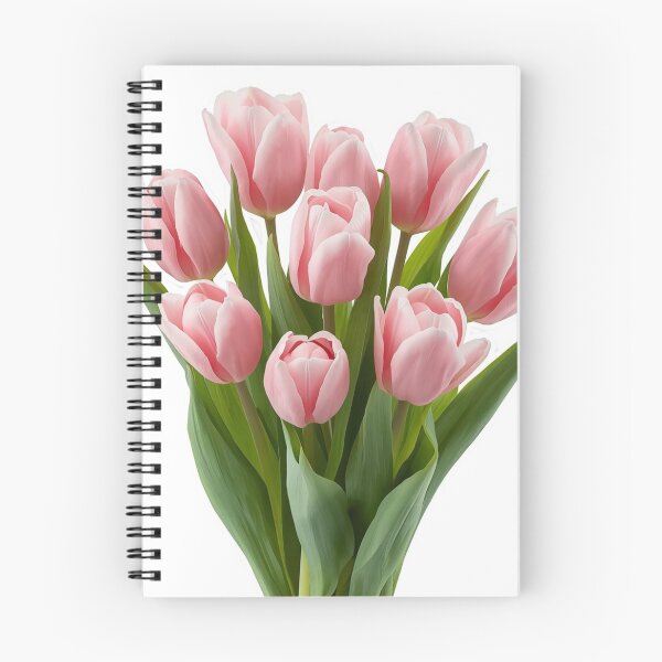 Item preview, Pink Tulip Bouquet Sticker | Elegant Botanical Floral Arrangement | Spring Flowers designed and sold by Shanker-studio.
