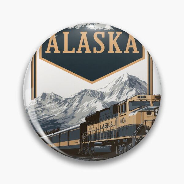 Item preview, Alaska USA Logo Design #24 designed and sold by GoldenAurora91.