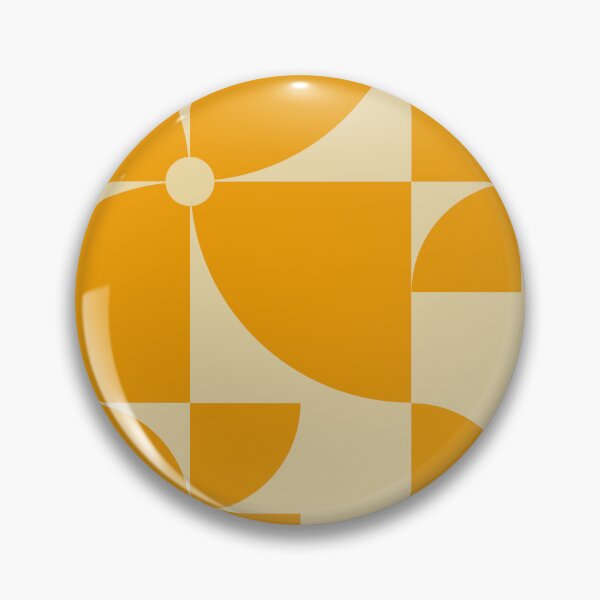 Item preview, Mid Century yellow floral Design E9  designed and sold by StefanStudioArt.