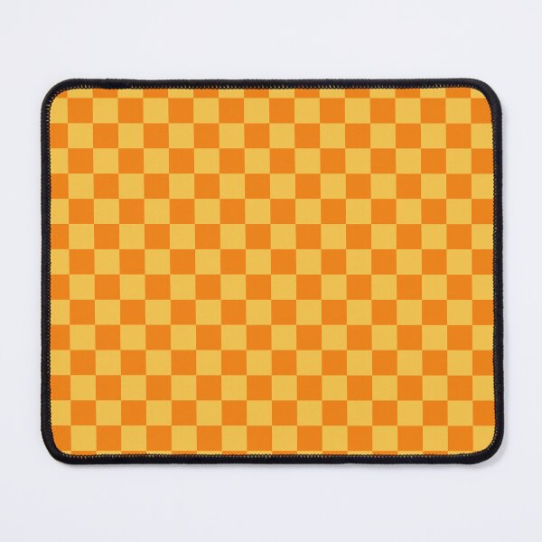 Item preview, Checker Print - Canary-Yellow and Orange designed and sold by TheFrostedDonut.