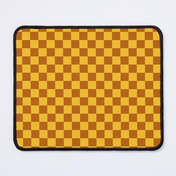 Item preview, Checker Print - Honey-Bear Brown and Yellow designed and sold by TheFrostedDonut.