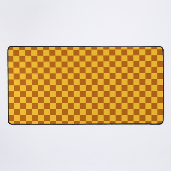 Item preview, Checker Print - Honey-Bear Brown and Yellow designed and sold by TheFrostedDonut.