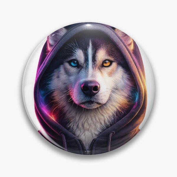 Item preview, Soul gaze: Neon dog in the shadow of the hood designed and sold by No-No-Name.