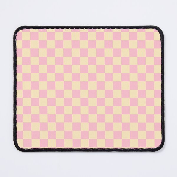Item preview, Checker Print - Strawberry-Bear Pink and Cream designed and sold by TheFrostedDonut.