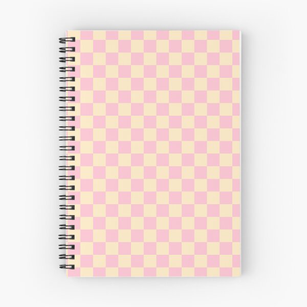 Item preview, Checker Print - Strawberry-Bear Pink and Cream designed and sold by TheFrostedDonut.