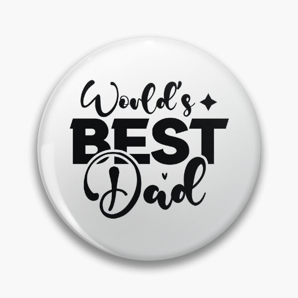 Item preview, Worlds Best Dad - Funny Dad Quotes Retro Vintage Aesthetic Proud Papa Number One Father Family Gift designed and sold by FuzionRaptor.