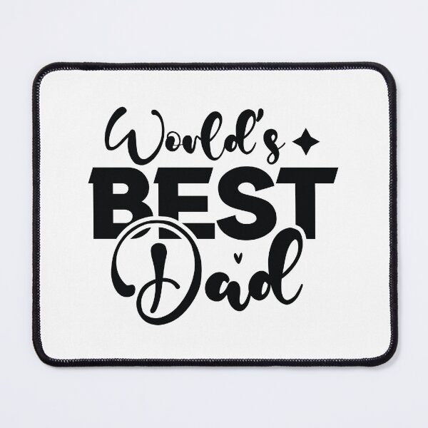 Item preview, Worlds Best Dad - Funny Dad Quotes Retro Vintage Aesthetic Proud Papa Number One Father Family Gift designed and sold by FuzionRaptor.