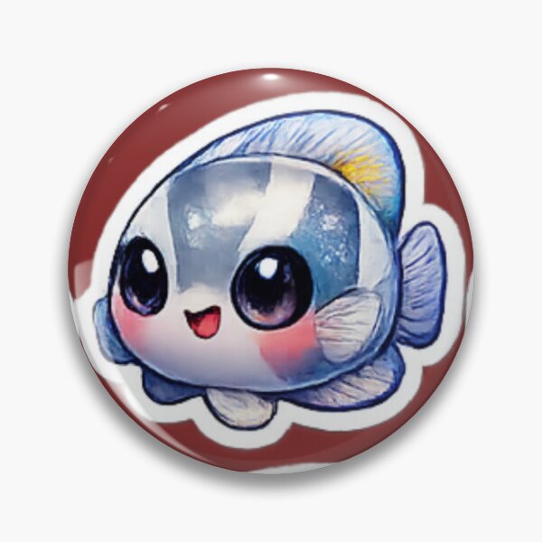 Item preview, Kawaii Butterfly Fish Sticker Pack – 16 Cute Tropical Fish designed and sold by KrishAuraa.