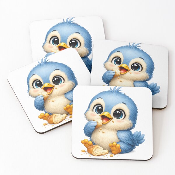 Item preview, Cute baby Bird Eating designed and sold by LumatoneStudio.