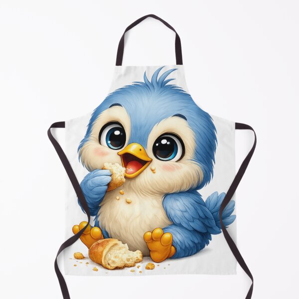Item preview, Cute baby Bird Eating designed and sold by LumatoneStudio.