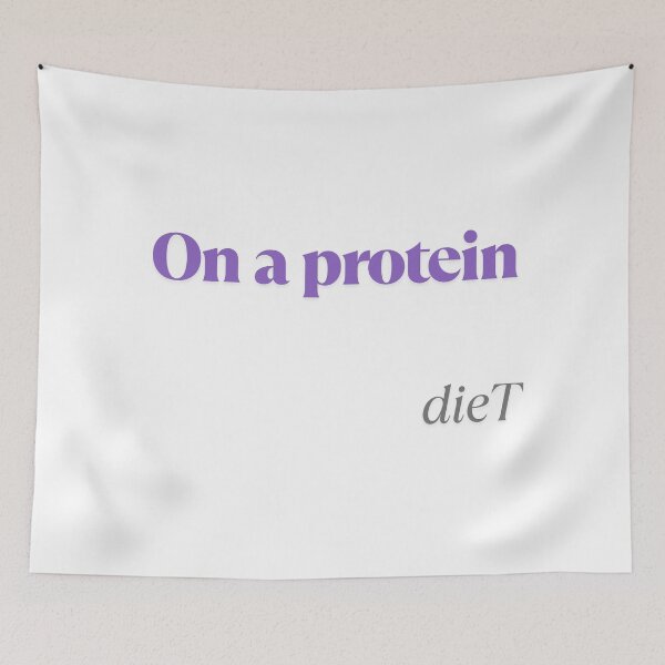 Item preview, On a protein diet designed and sold by ArtistTejal.