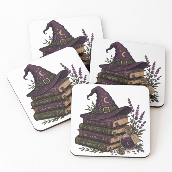 Item preview, Wizard Hat Book Stack designed and sold by InkPixell.