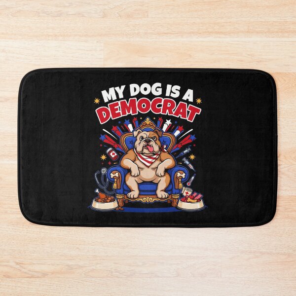 Item preview, My Dog is a Democrat Funny Dog Meme for Pet Parents and Humor Lovers designed and sold by Redgiant87x.