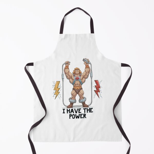 Item preview, I Have The Power! Mighty Cartoon Warrior Pop Art Funny Fantasy Hero Design designed and sold by Ignorant-Artist.