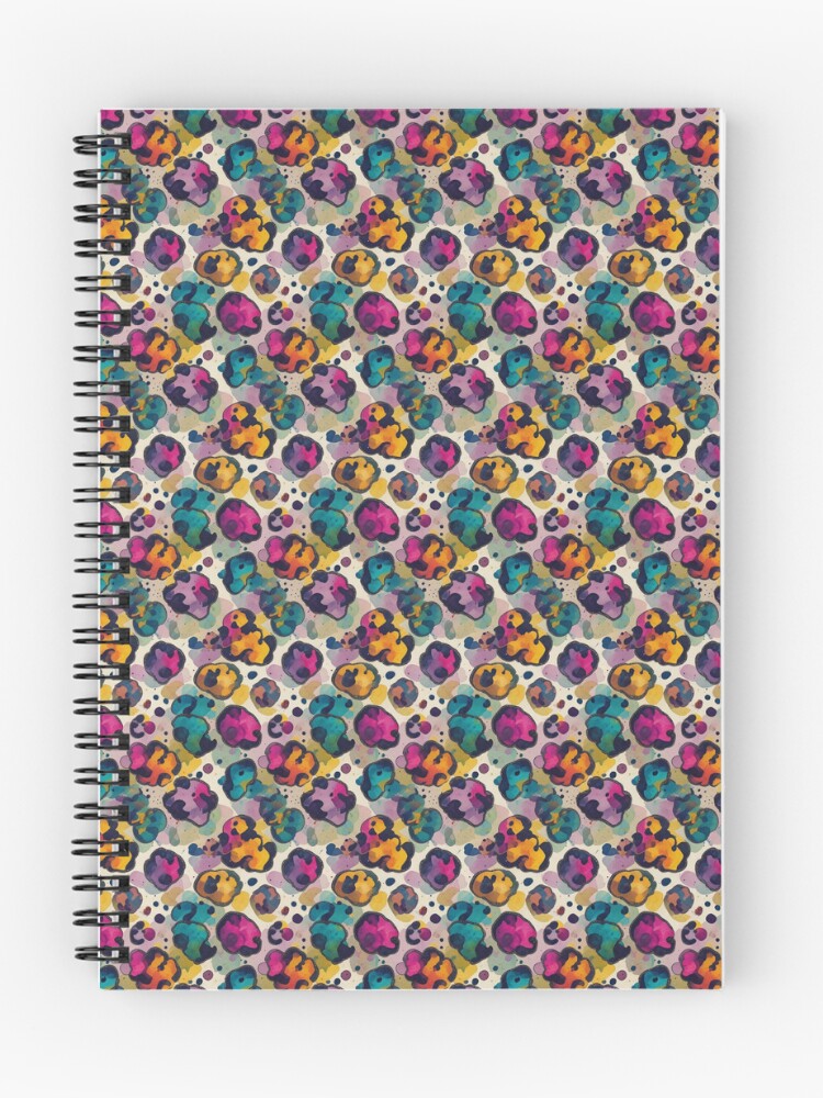 Thumbnail 1 of 3, Journal, Colorful Leopard Print Pattern designed and sold by Cattytude.