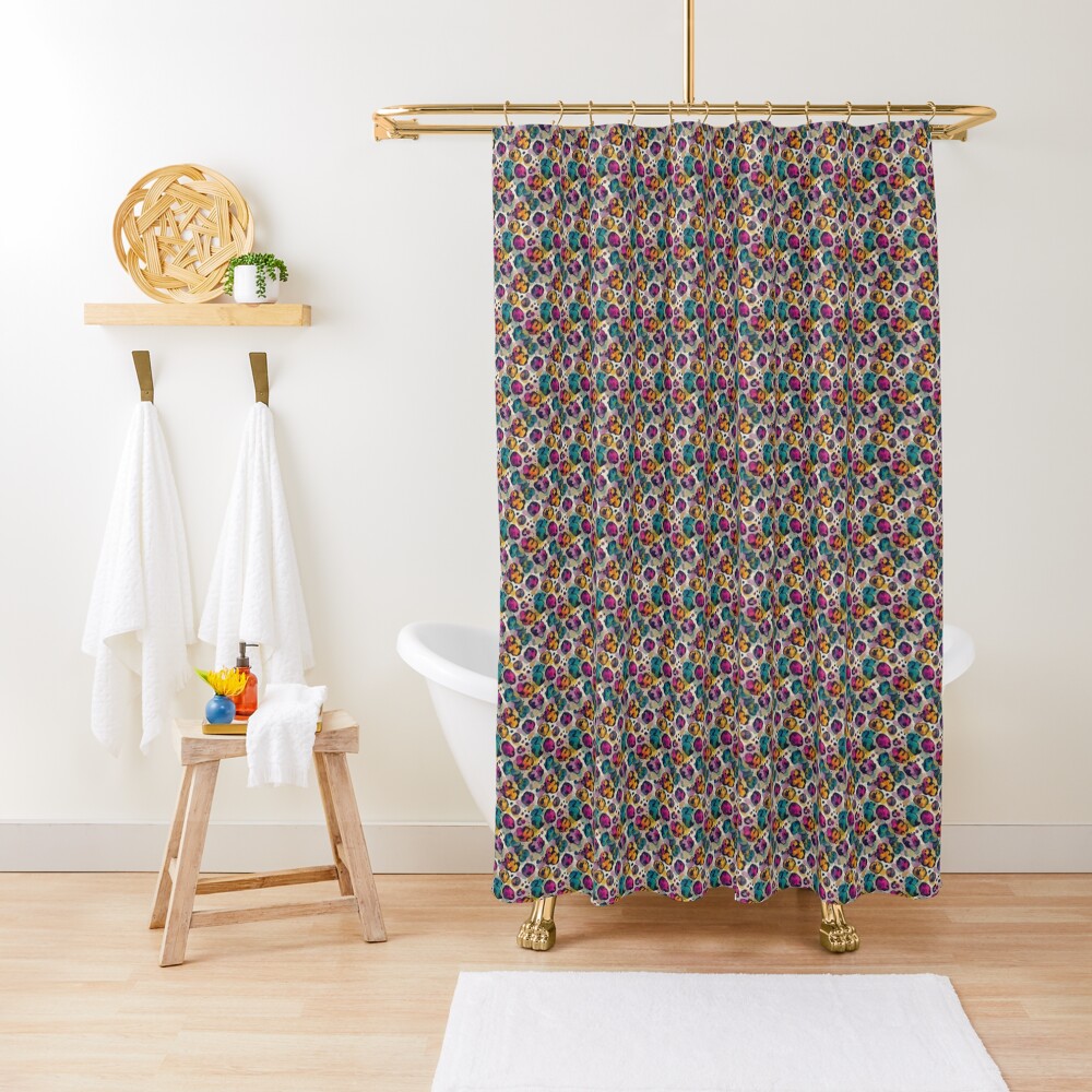 Item preview, Shower Curtain designed and sold by Cattytude.