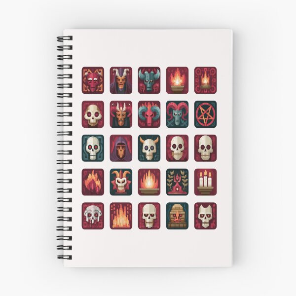 Item preview, Hellish Icons Dark Fantasy Gothic Horror Collage Art designed and sold by Ignorant-Artist.