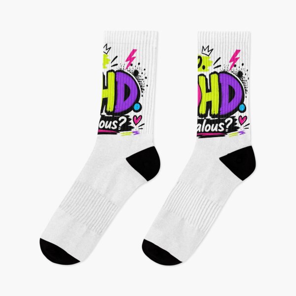 Item preview, Yep. ADHD. Jealous? | Funny ADHD Quote | Neurodivergent Sticker & Gift designed and sold by CollectionsJEm.