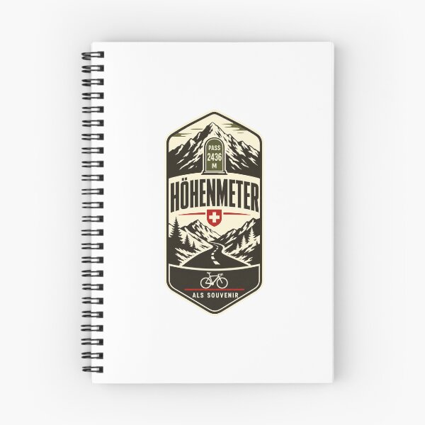 Item preview, Road Cycling Alps Passes: Elevation gain as a souvenir designed and sold by pirminio.