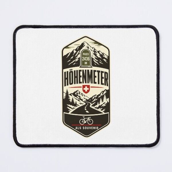 Item preview, Road Cycling Alps Passes: Elevation gain as a souvenir designed and sold by pirminio.