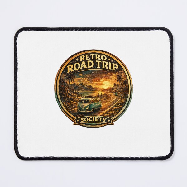 Item preview, Retro Road Trip Society designed and sold by PeterPunkt.