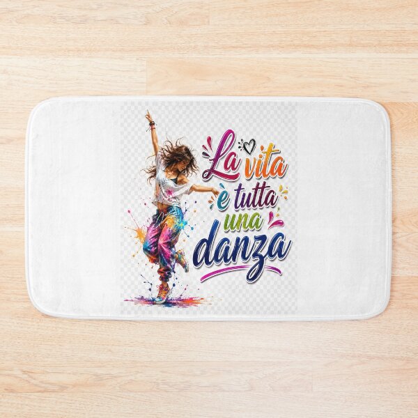 Artikelvorschau, La Vita è Tutta una Danza – Inspirierende Grafik zum farbenfrohen Tanz entworfen und verkauft von RipantinaFantasy .