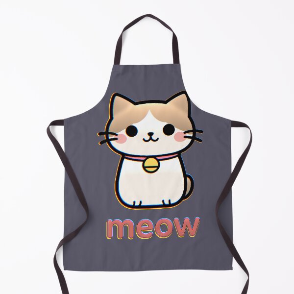 Item preview, Kawaii Meow Cat | Cute Kitten with Pink Bell designed and sold by AstronautMerch.