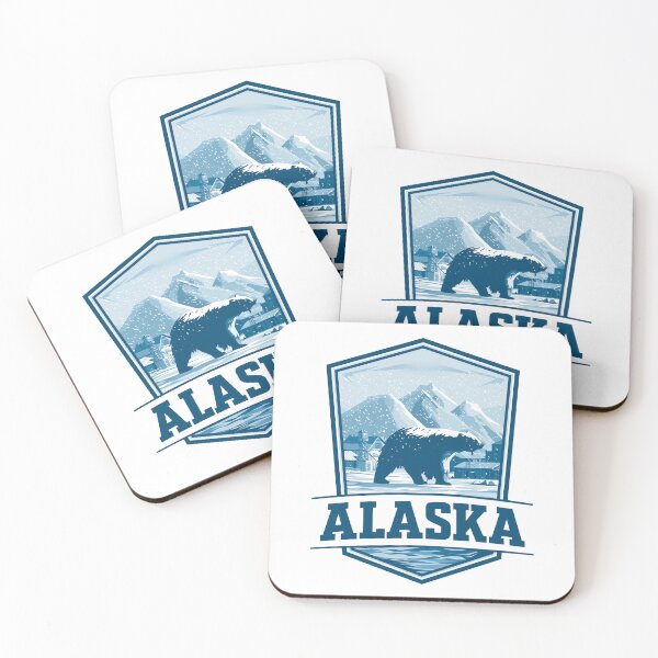 Item preview, Alaska USA Logo Design #26 designed and sold by GoldenAurora91.