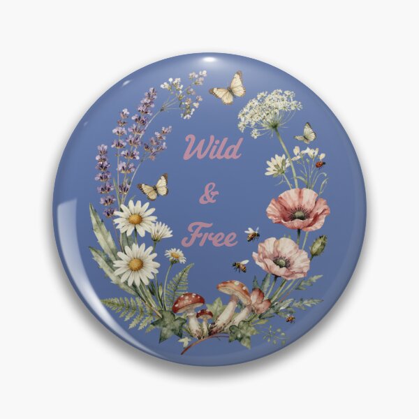 Item preview, Wild & Free Botanical Wildflower designed and sold by Randomnessy.