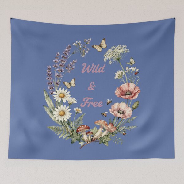 Item preview, Wild & Free Botanical Wildflower designed and sold by Randomnessy.