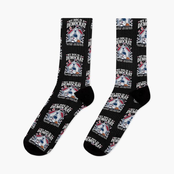 Item preview, My Dog is a Democrat Funny Political Parody for Every Dog Owner designed and sold by Redgiant87x.