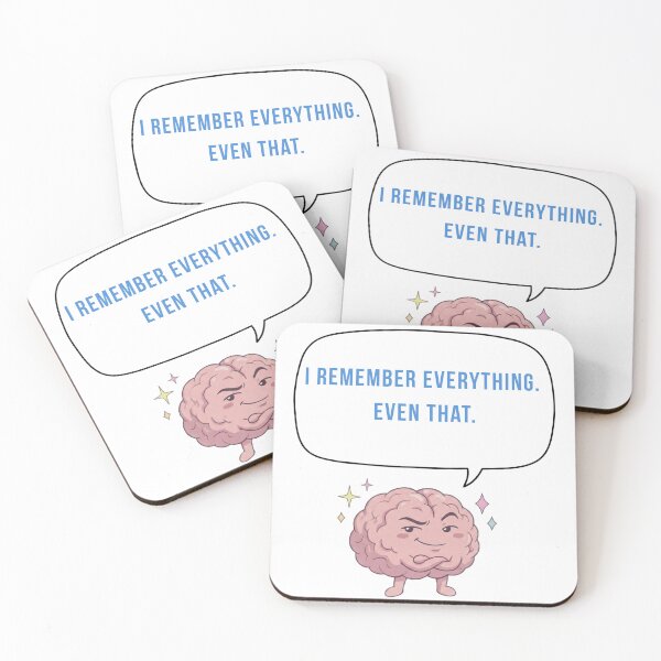 Item preview, Anime Brain — I Remember Everything. Even That. designed and sold by deepthinkanime.