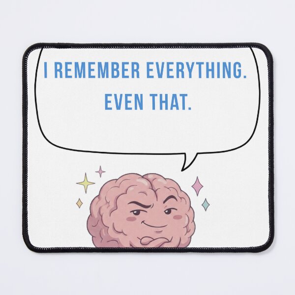 Item preview, Anime Brain — I Remember Everything. Even That. designed and sold by deepthinkanime.