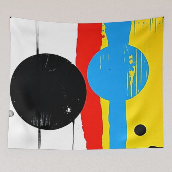 Item preview, primary orbit 1.2 colorful geometric abstract design designed and sold by SmashingDeals.