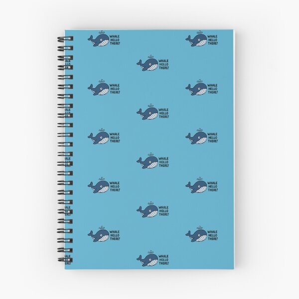 Item preview, Whale Hello There - Cute Whale Pun designed and sold by cladeart.