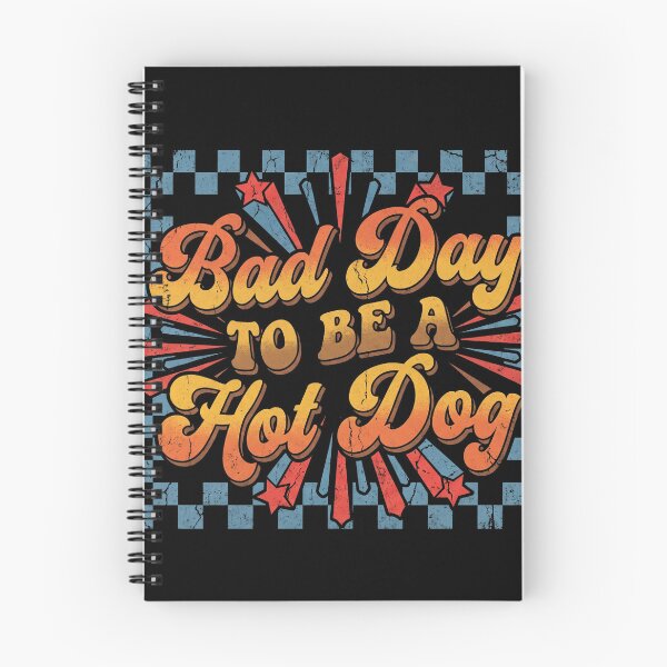 Item preview, Bad Day To Be A Hot Dog Groovy Shirt designed and sold by TeNovaStudio.