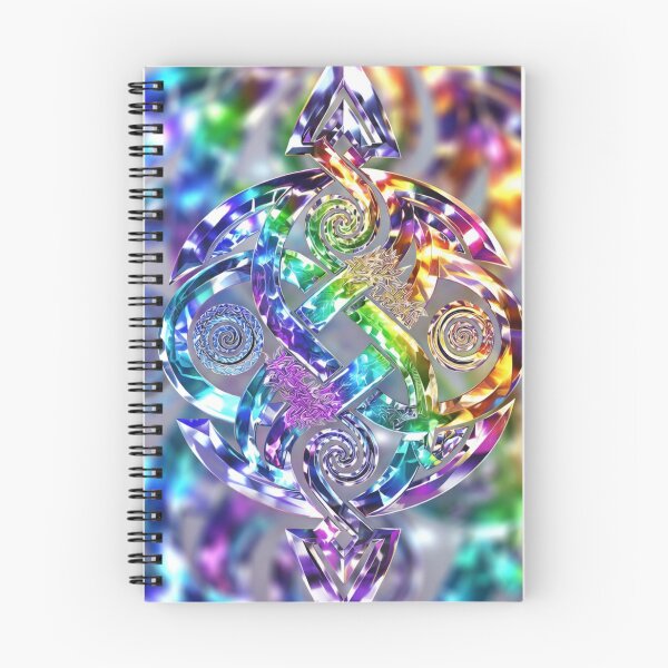 Item preview, Intricate Quantum Floral Mandala Seamless Pattern designed and sold by IntelliMindDesigns.