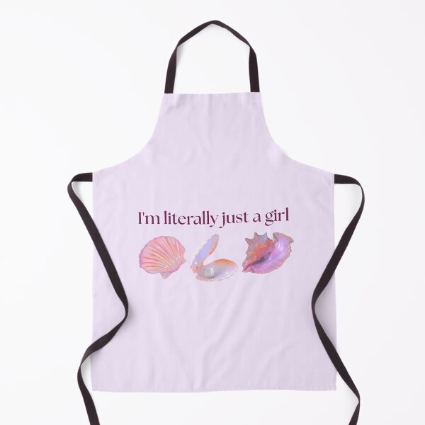 Item preview, I'm Literally Just a Girl Coquette Seashell Aesthetic Design designed and sold by Designnari.