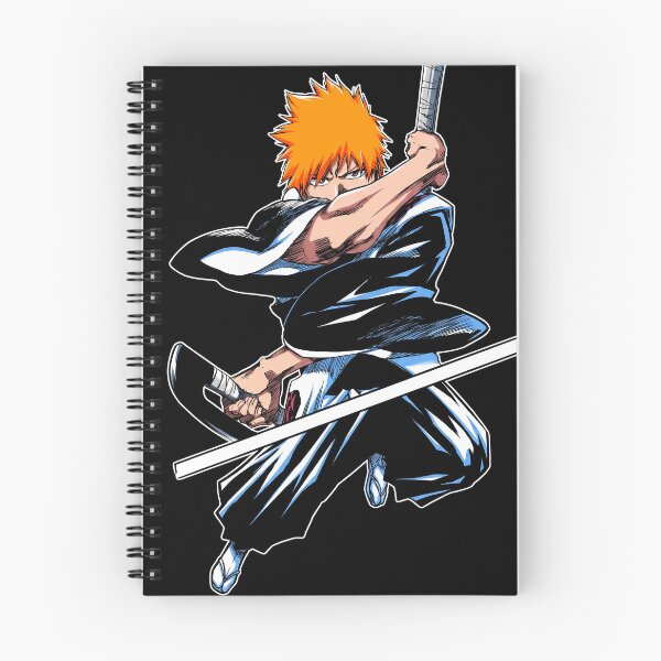 Item preview, Ichigo Kurosaki Bleach Bold Anime Character Shirt designed and sold by Senpaiwaves.