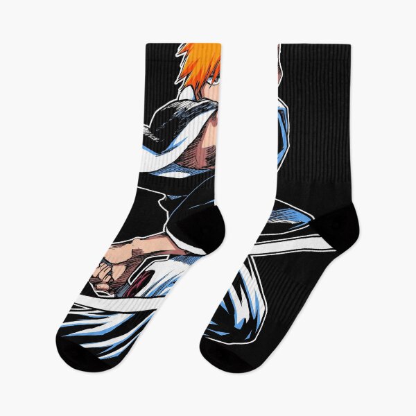 Item preview, Ichigo Kurosaki Bleach Bold Anime Character Shirt designed and sold by Senpaiwaves.