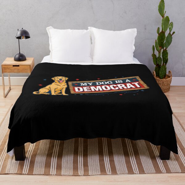 Item preview, My Dog is a Democrat Spoiled Dog Meme designed and sold by Redgiant87x.