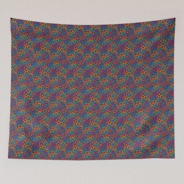 Item preview, Vibrant Multicolor Leopard Print Pattern designed and sold by Pioneer Spirit Market.