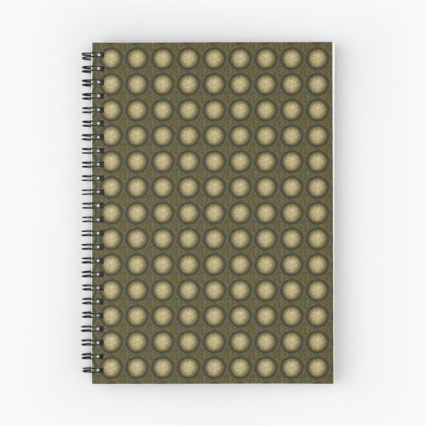 Item preview, Pattern with geometrically arranged brown spheres designed and sold by Cherevan.