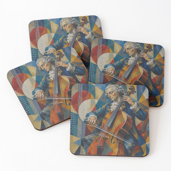 Item preview, Italian cellist and composer Luigi Boccherini painting. designed and sold by GalleryKauffeld.