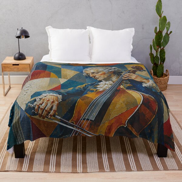 Item preview, Italian cellist and composer Luigi Boccherini painting. designed and sold by GalleryKauffeld.
