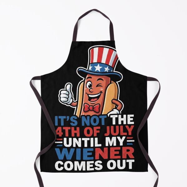 Item preview, Until My Wiener Comes Out 4th Of July Shirt designed and sold by TeNovaStudio.