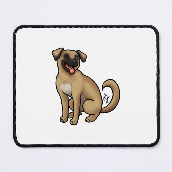 Item preview, Dog - Black Mouth Cur - Tan designed and sold by Jennifer Stolzer.